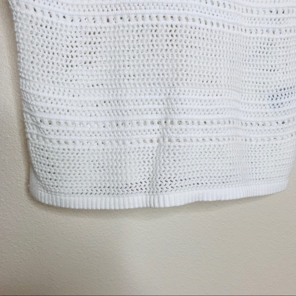 𝅺old Navy NWT Crochet Style Short Sleeve Top - Picture 4 of 8